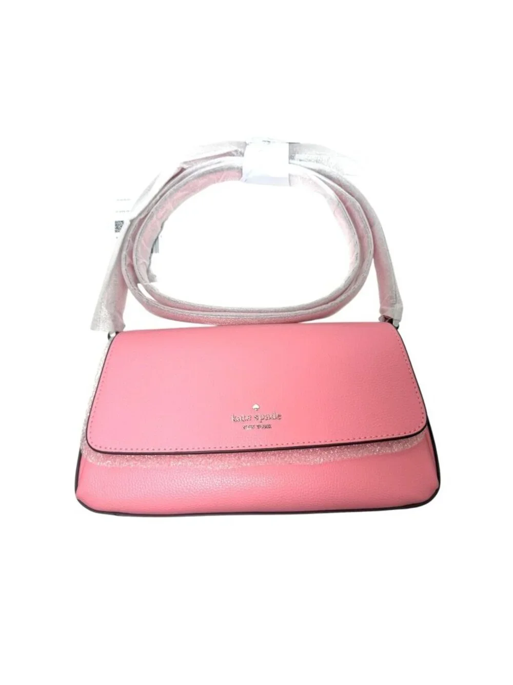 Kate Spade Womens Pink Pebble Leather Sutton Mini Crossbody Bag New